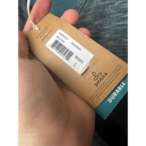 Prana Nadia Dress in Deep Balsam NWT Sz. S - Picture 5 of 8